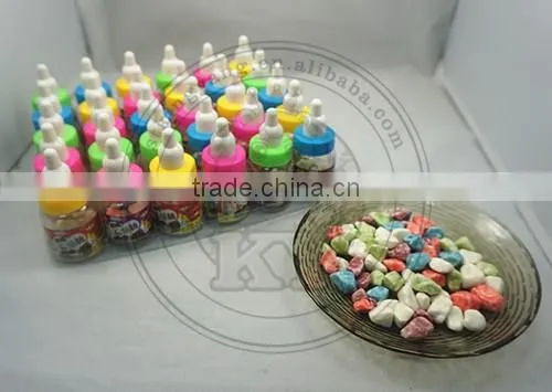 Rock Milk Candy In Nipple Bottle