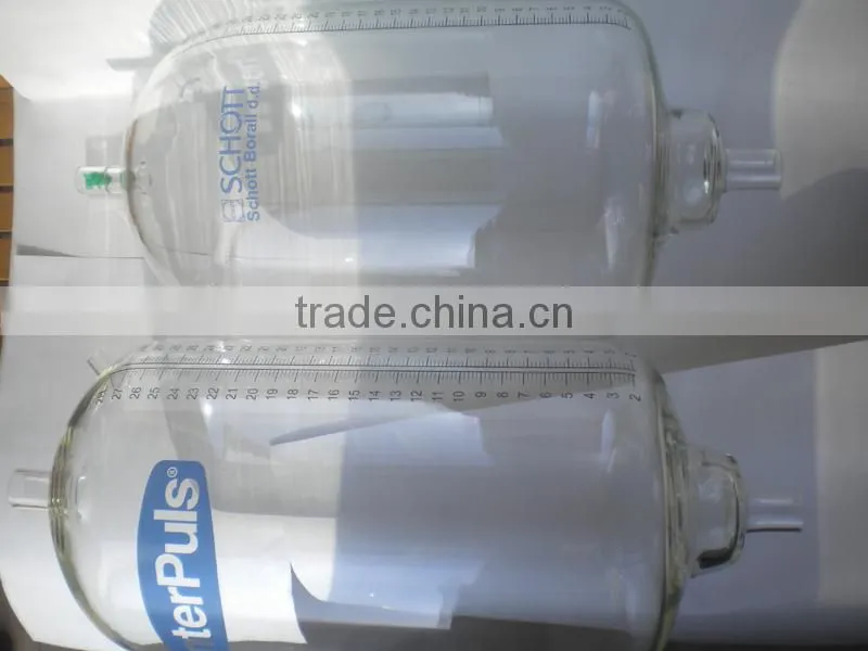 Cheap Price glass milk meter, glass milk jar for milking parlor