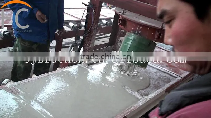 manual table and full automatic ceiling tile production line