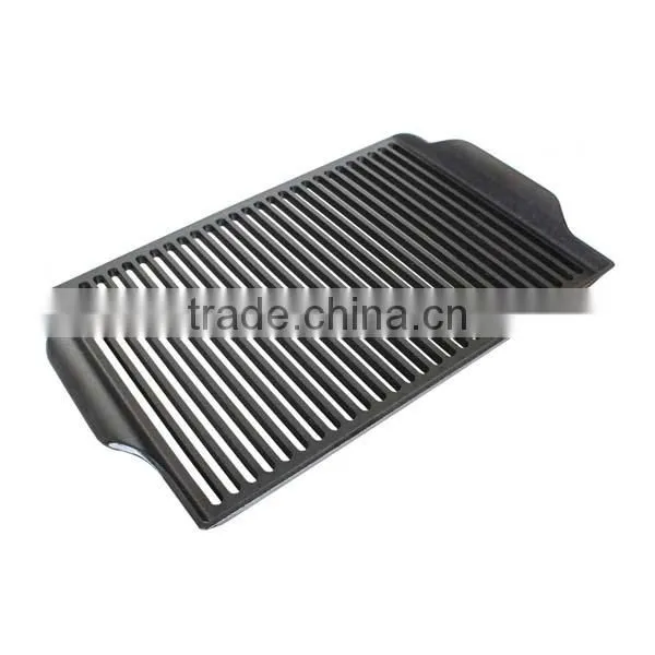 China manufacturer black color enamel round cast iron grill grates