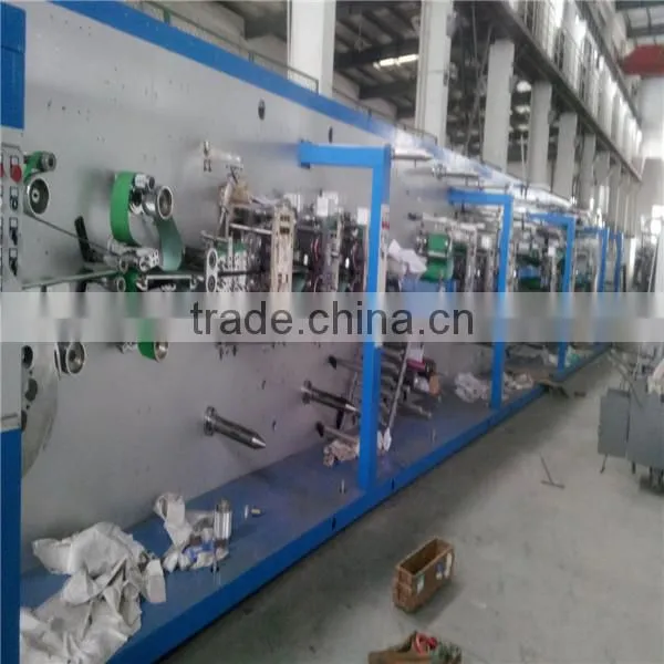 Easy to operate the baby diaper machine production capacity is high
