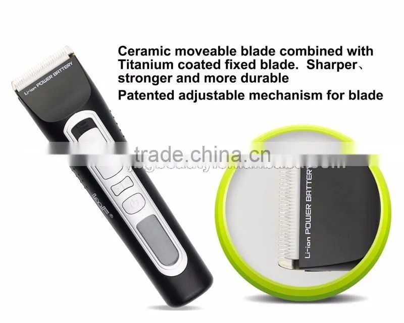 Cordless Electric Hair Clipper and Beard Trimmer Rechargeable for Men