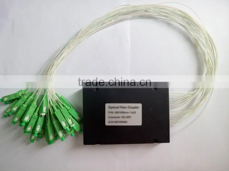 factory direct selling fused coupler, FBT coupler, Fused biconical taper coupler
