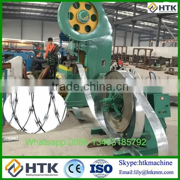 Razor barbed wire fence blade barbed wire machine razor wire Making Machine