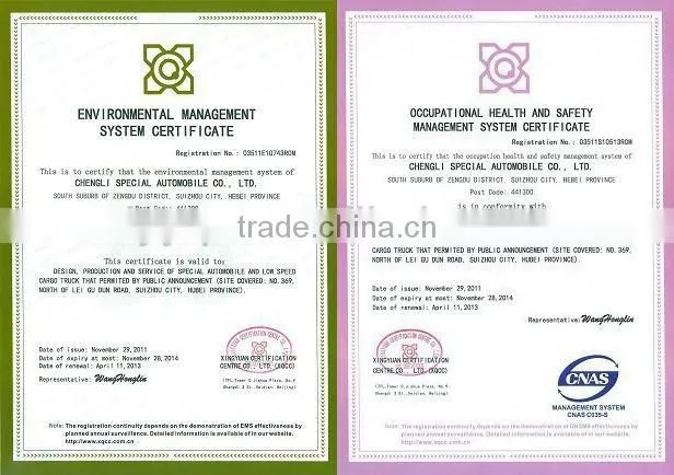 DongFeng 4x2 Platform truck and platform hand truck
