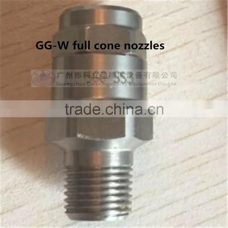 GG-W wide angle spray SS full cone jet nozzle