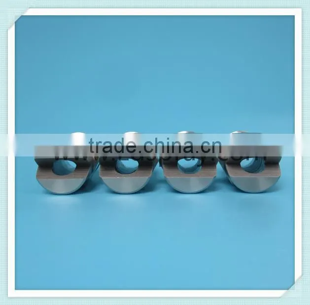 Big flow rate stainless steel U flat fan water jeting nozzle