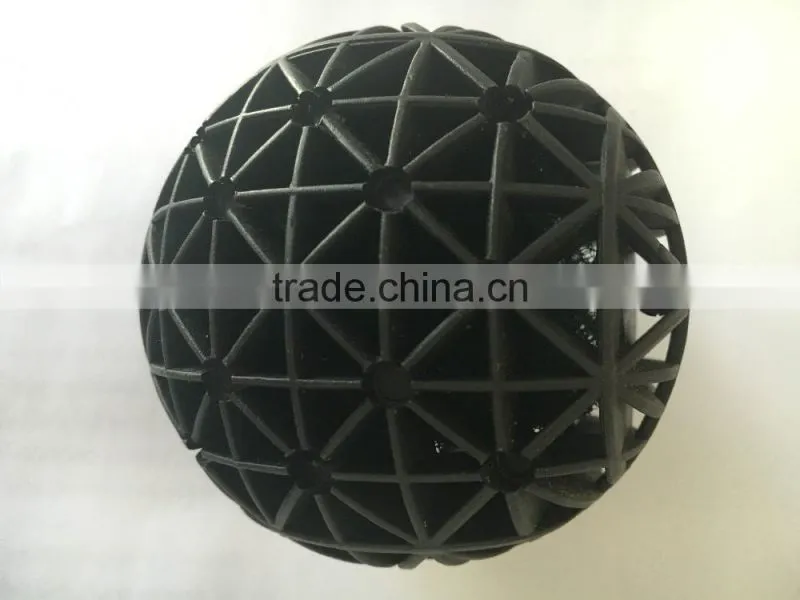 Professional export low price plastic bio ball China manufacture black bioballs