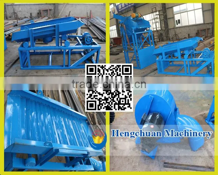 1-10T/H Small Dry Land Gold Equipment/wind powder separate machine/gold extracting equpiment by wind power