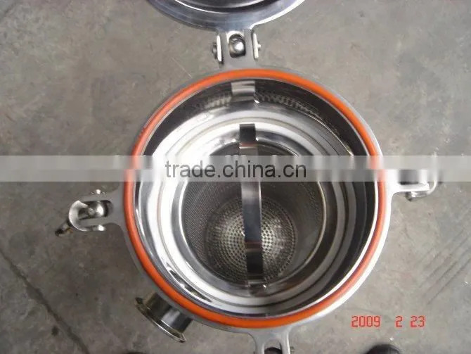 High quality stainless steel multi and single ss liquid bag filter housing