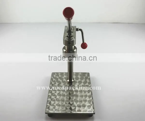 Desktop Cap Sealing Machine for Flip Off Cap or Tear Off Cap