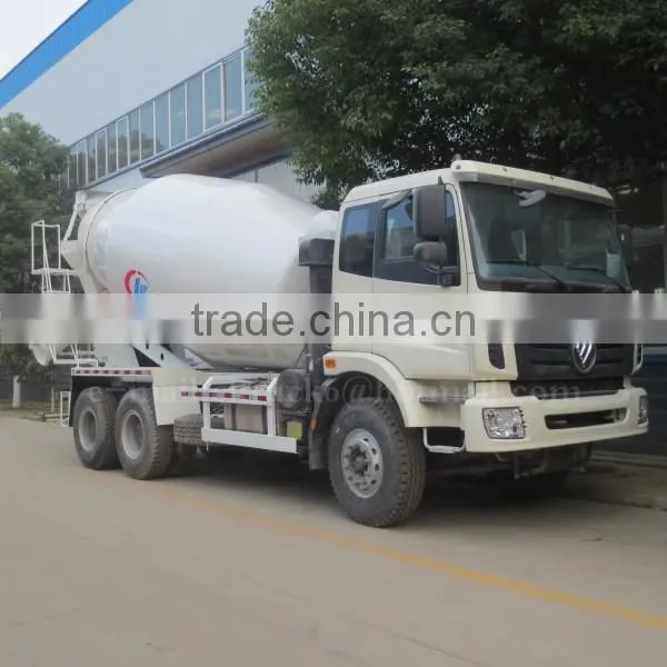 336hp 6*4 Auman FONTON Concrete Mixing Truck 12 m3