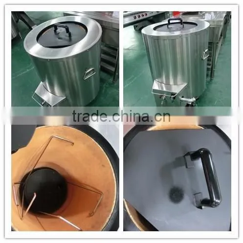 High quality stainless steel firebrick Gas tandoor oven for sale(ZQW-93)