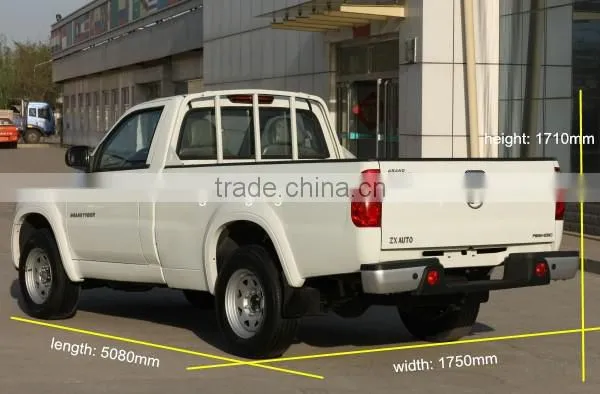 China 4x2 diesel pickup single cabin