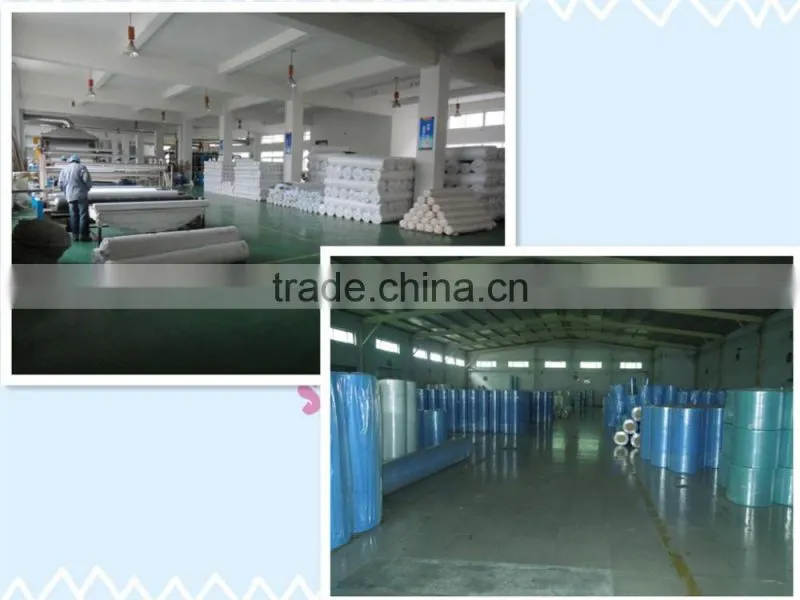 waterproof PE film coated nonwoven