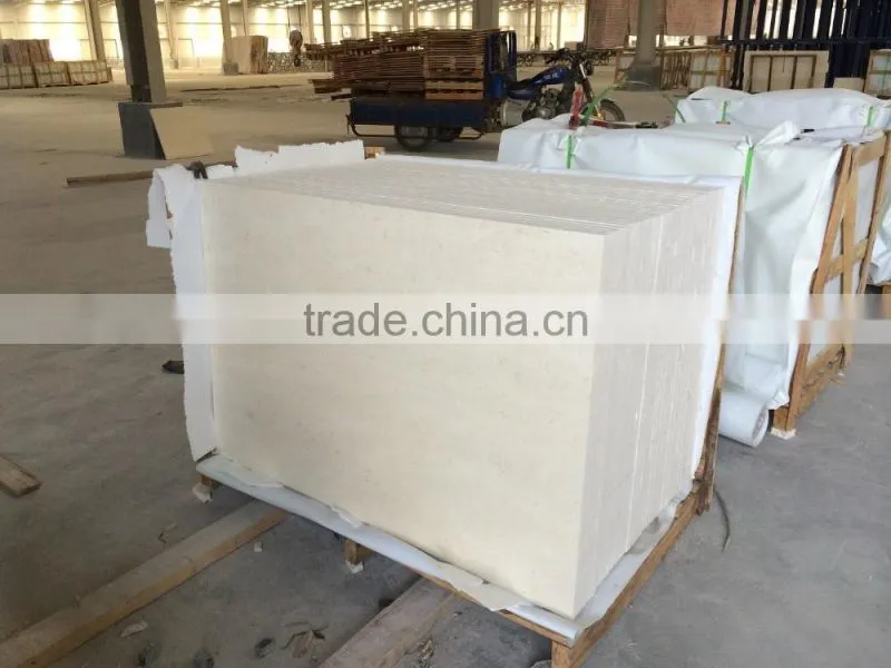 Natural alice beige marble lobby flooring design