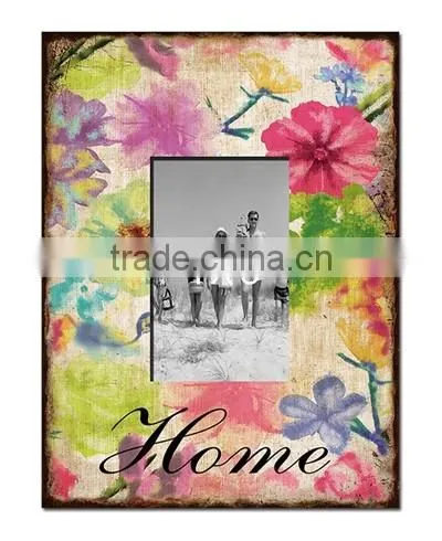 Anitque Brown Distressed Finish MDF Photo Frame