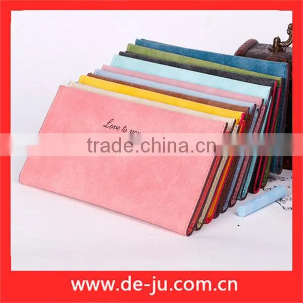 Chinese Factory New Promotion Women Leather Wallet