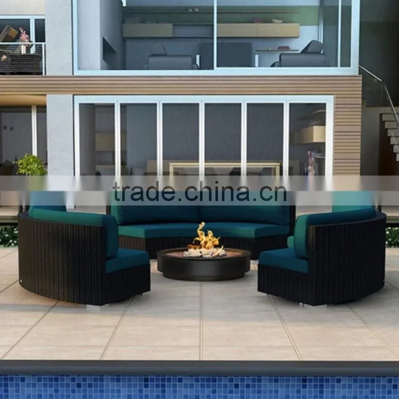 2017 Trade Assurance comfortable cheap pe rattan wicker Individual armchairs banquet furniture