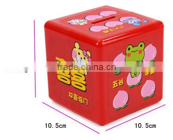 Supply creative Lucky Dice piggy bank