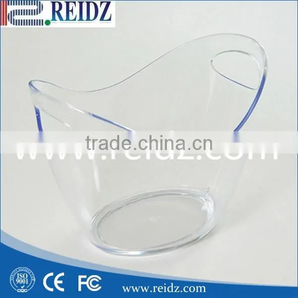2014 New design factory price Oval plastic ice bucket