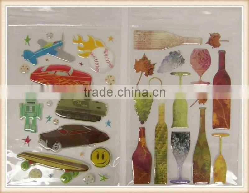 540 DAINTY 3mm Adhesive Gems Mixed Colour Stickers Slightly Raised Acrylic Domes