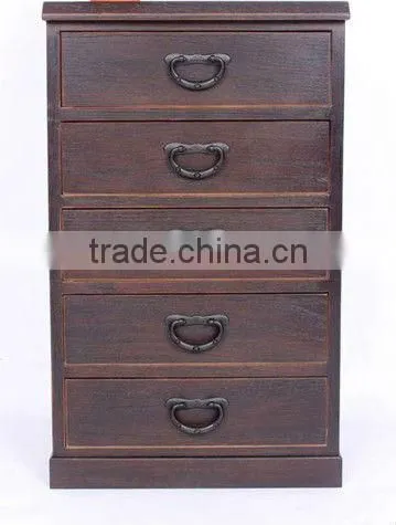 Paulownia wooden furniture cabinet