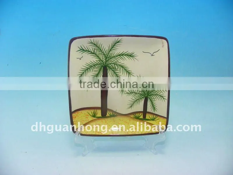 White Round Plates Dollhouse Miniatures Ceramic Supply Deco
