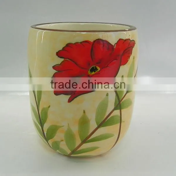 Colorful ceramic tea pot set for sale
