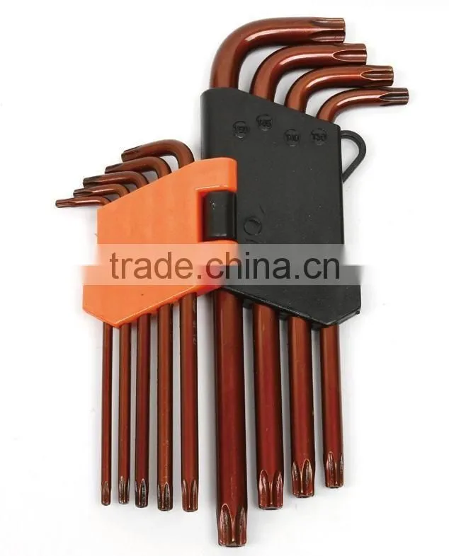 Professional 9PCS Long Hex Key Allen Wrench
