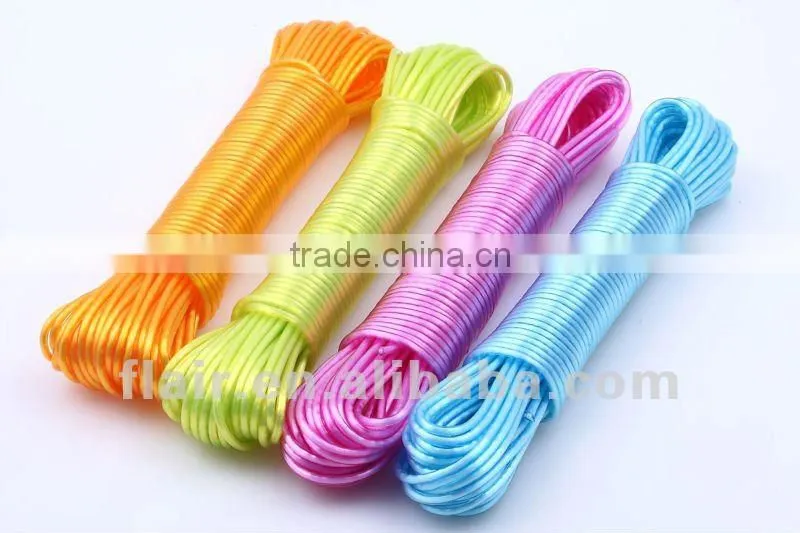pretty circle outdoor PVC coated clothes washing ropa/wire Flair