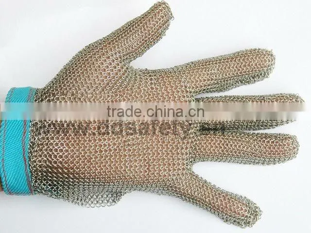 DDSAFETY Stainless Steel Cut Resistant Gloves