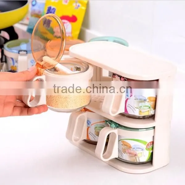 Custom Food-Grade PP plastic High Quality Seasoning Box Spice Case Plastic Box Supplier