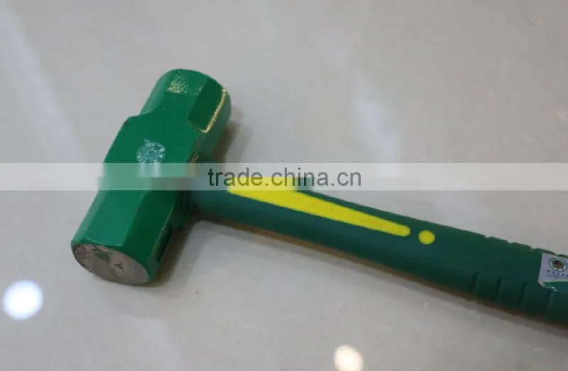 Berrylion High Grade Stone Hammer 2P-16P Stone hammer with TPR Plastic handle