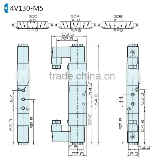 4V100 delphi control valve with high quality