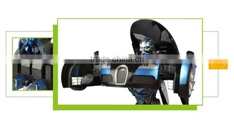 Cheap gifts for child 2.4G wireless rc deformation robot toy