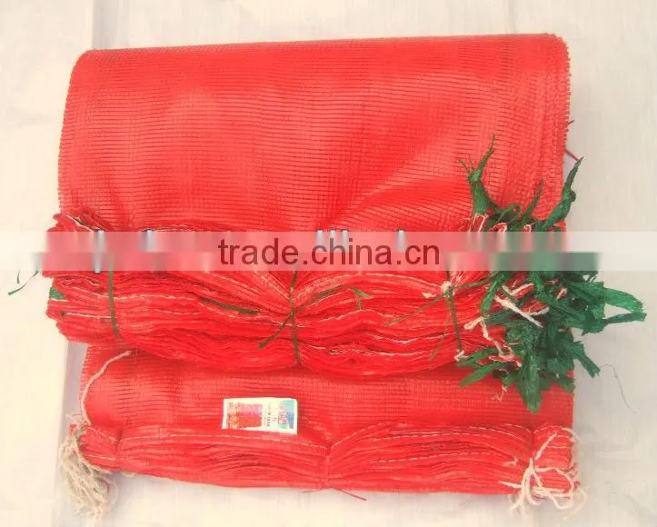2013 New type tubular PP mesh bag for Russia market packing potato and onion