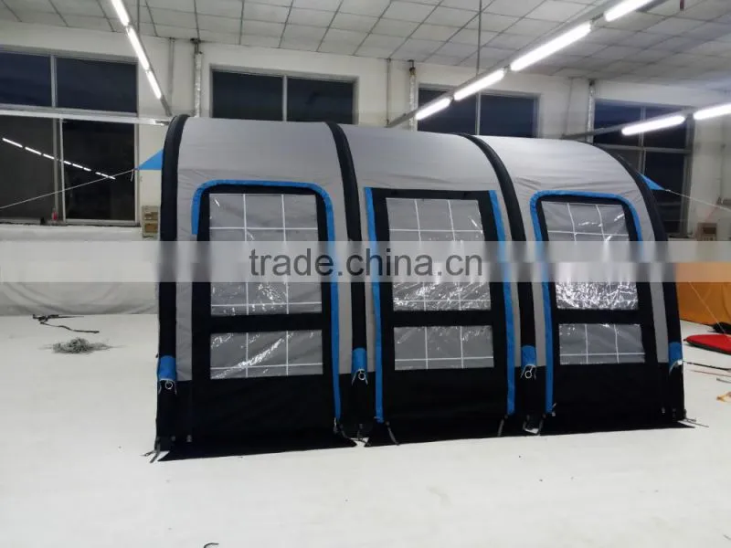 Outside Green inflatable tent Outdoor for car