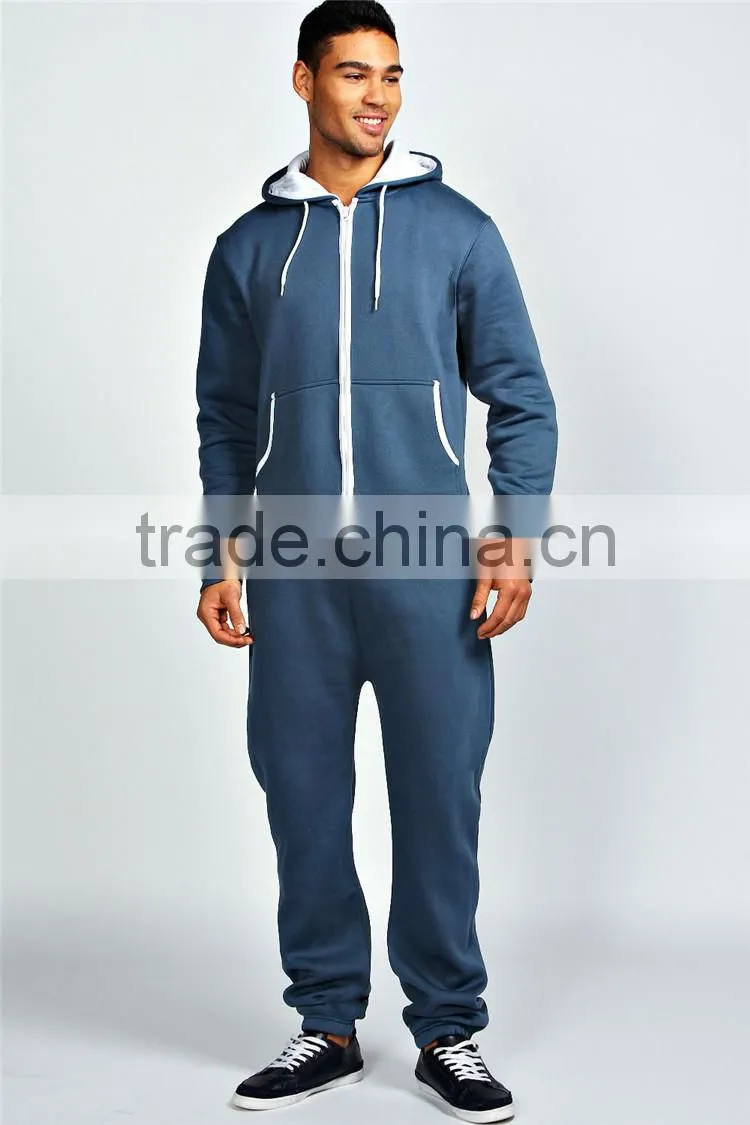 PA0035A mens custom cheap plain coloured onesie for men