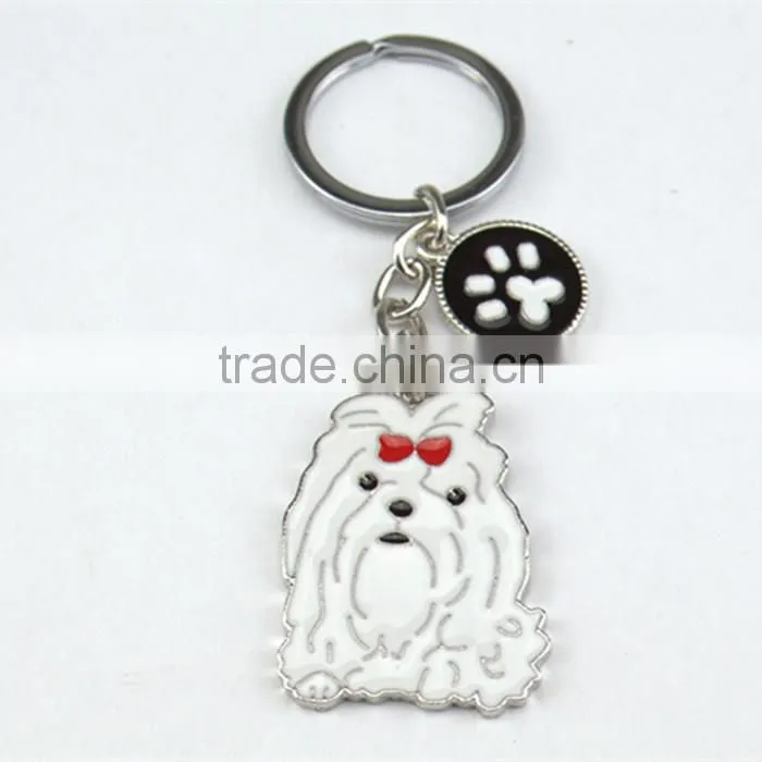 2015 souvenir keyring,alloy sheep keychains,cartoon goats pattern tag bag holders
