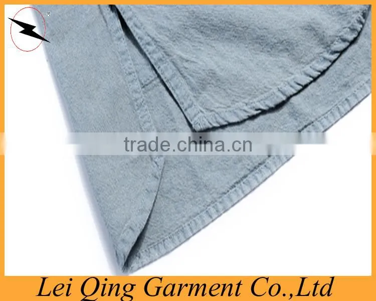 Newest men's denim shirt British style factory price,men's fashion shirt casual/dress shirts