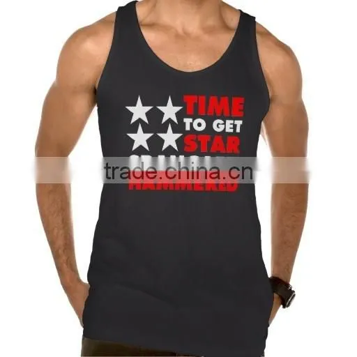 Hot Sale Custom Logo Breathable Summer Muscle Tank Top