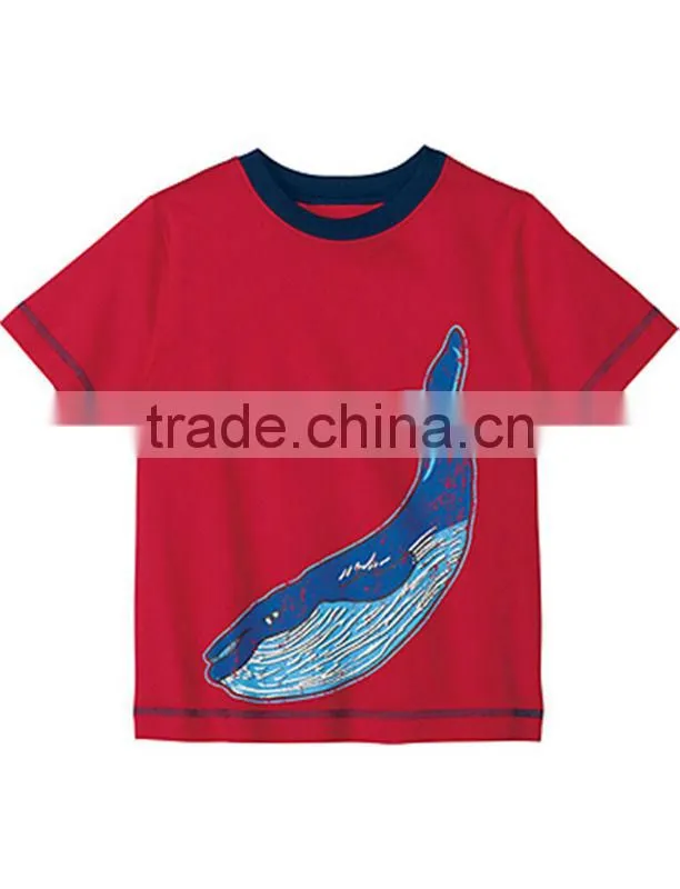 BOYS EMBROIDERED T SHIRT