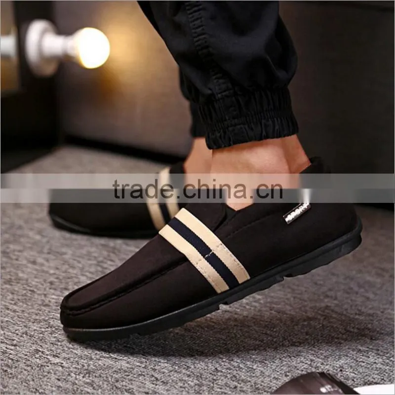 2016 Winter Casual Flat Shoes With Suede Upper Outdoor Shoes