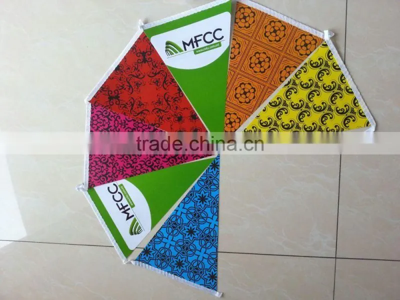 wholesale bunting paper flag