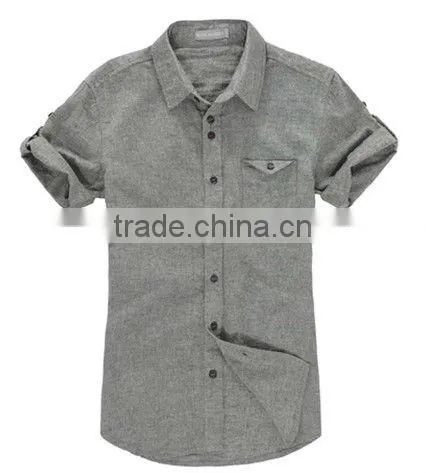 2016 latest man's linen casual shirt