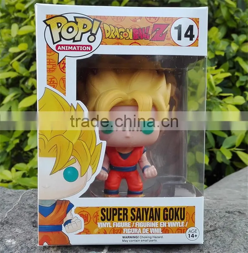 Hot anime action figure POP PVC figure Dragonball Z action figures POP version