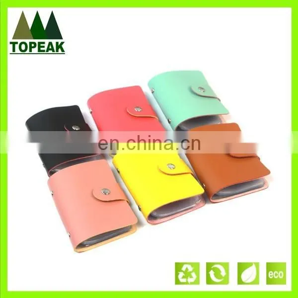 Leather Credit Card Holder Card Case wallet Business Card Package PU Leather Bag