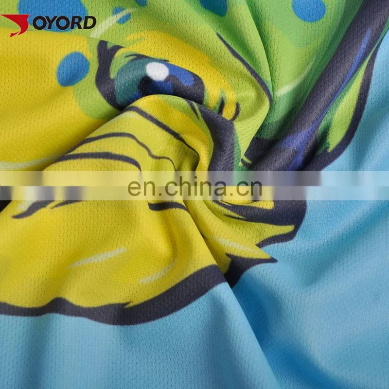 Custom Made Fashion Long Sleeve Sports Fishing Shirts Mens Polyester Short Sleeve Quick Dry Fishing Shirts