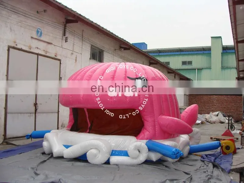2014 New design inflatable whale for baby